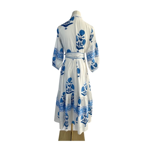 Block Print Dress - Picture 2 of 6